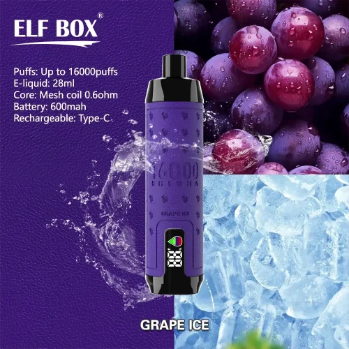 ELF BOX SHISHA 16000