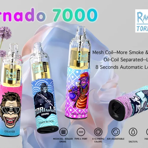 RandM Tornado Vapes 7000